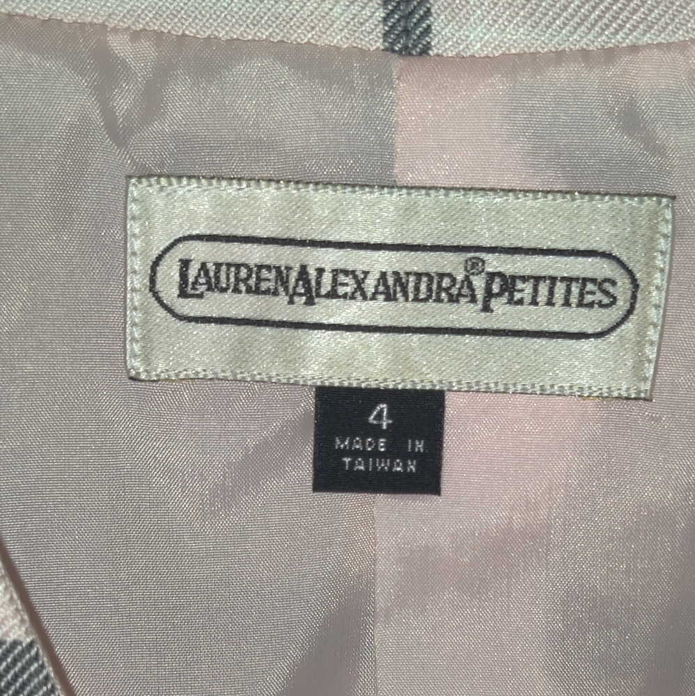 Peach/pink button down blazer - Picture 2 of 2